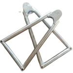 Universal Jacobs Ladder Natural Titanium 13-5/8" 14" Long for Sprint Car