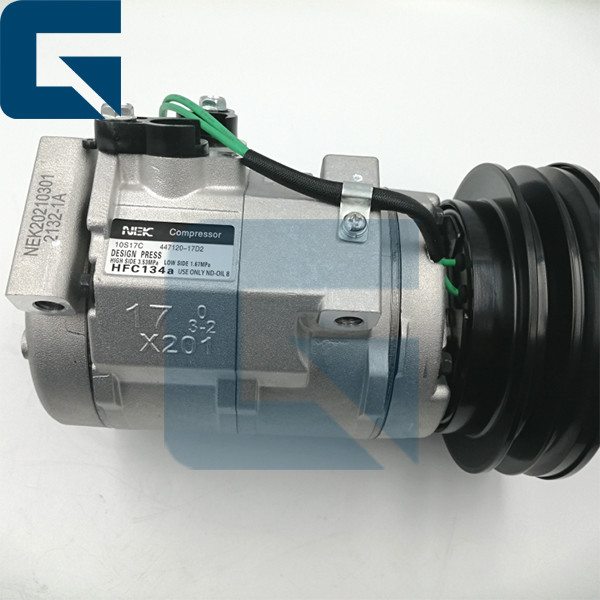 259-7244 2597244 Air Conditioning Compressor For E320D E320C Excavator