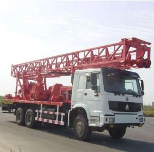 Quality BZ300CA Hydraulic Rotary Deep Water Well Drilling Rig With HOWO Chassis wholesale