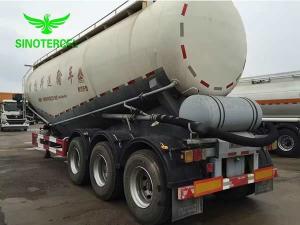 Quality 3 Axles Bulk Cement Semi Trailer 55000Liters Cement Bulker Trailer wholesale