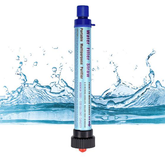 Personal Outdoor Portable Water Purifier Without Power Sports Hiking Essential