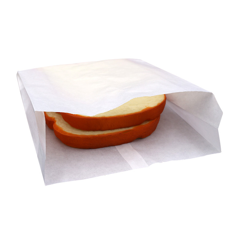 Strong Bottom Brown Paper Bread Bag With 8 Color Flexo Printing Waterbased Ink Printing