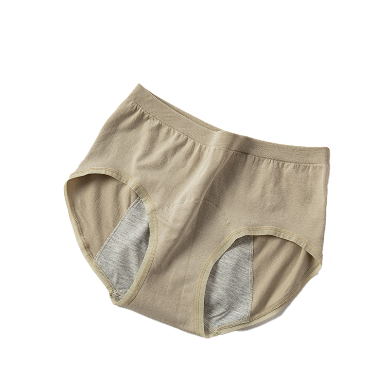 Menstrual Women Cotton Panties Leakproof Quickdry Flexible Fabric