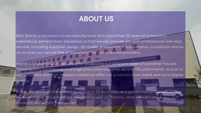 Prefabricated House Office Space Container Modular Structure Home With Customized Floor Plan And Bathroom