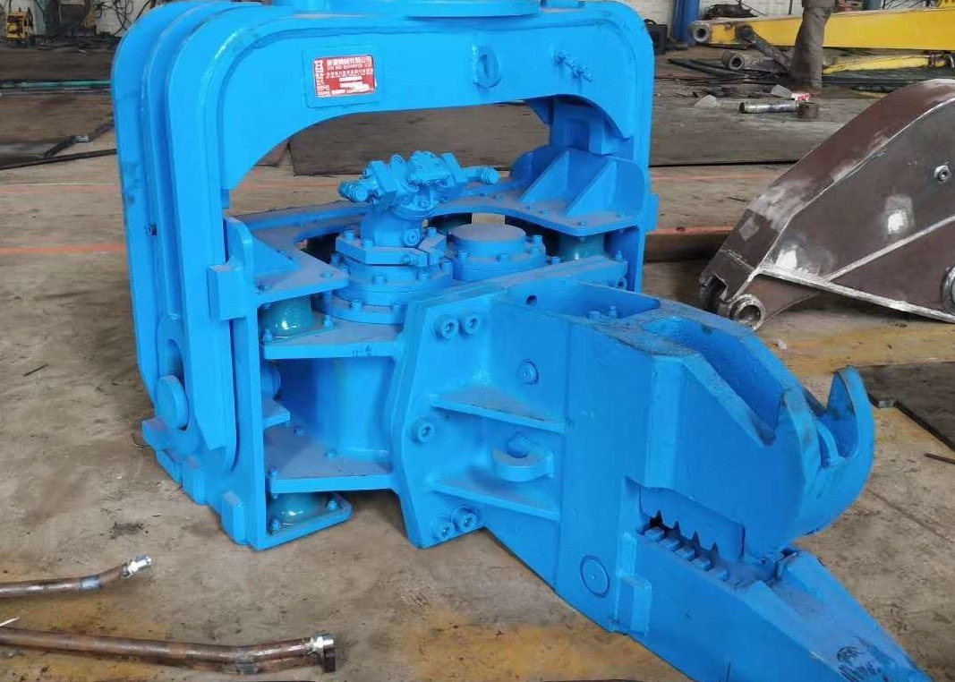 6 Meters Hydraulic Pile Hammer For PC200-8 PC230 PC240