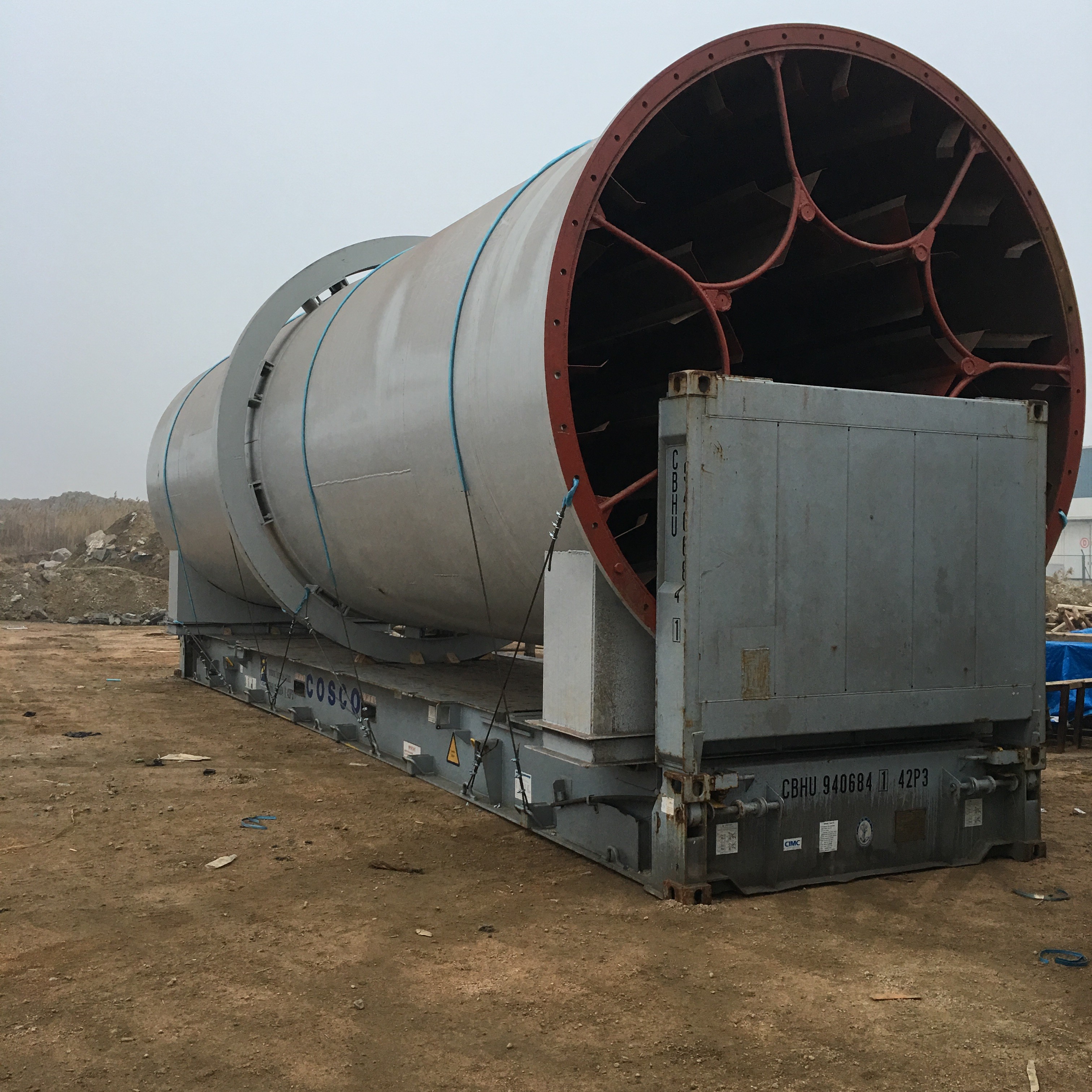 Wood sawdust dryer