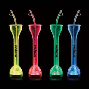 Quality Multi-Color LED Straw Cup For Le Grand Large Hotel, KTV, Leisure Bar, Coffee Shop, Tea House wholesale
