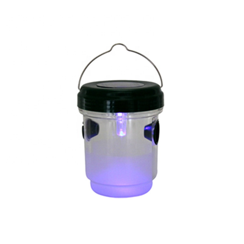 Environmentally-Friendly Outdoor Solar Energy Hanging Wasp Trap for Fruit and Fly Control