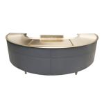 Standard Japanese Semi-circle Teppanyaki Grill Table