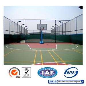 Quality ISO14001 Approved Dustproof 3mm Acrylic Tennis Court Eco-Friendly wholesale