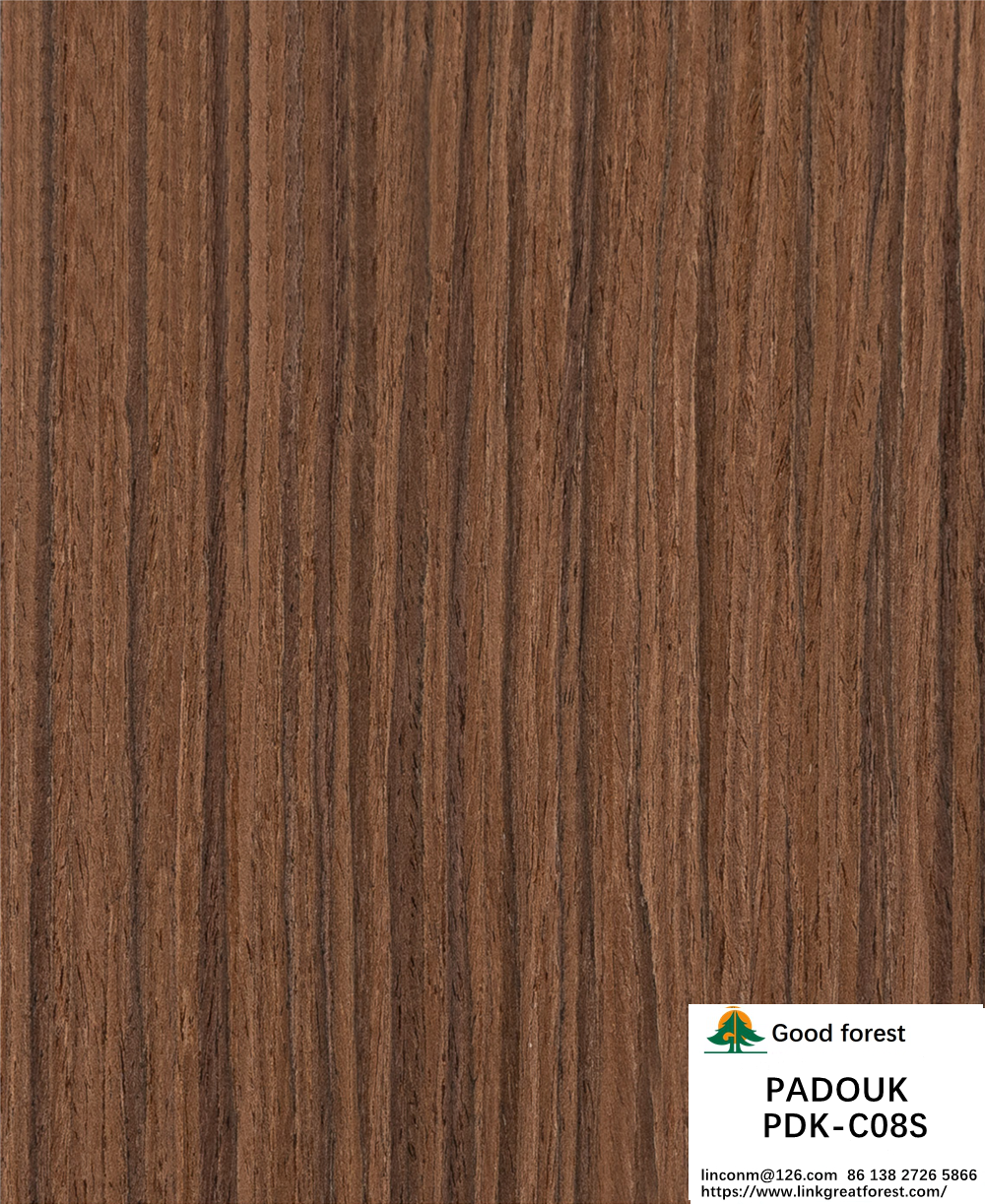 Fancy Engineered Wood Veneer Of Quandong Thickness 0.18-0.6mm For Hotel Decoration Can Be Customized
