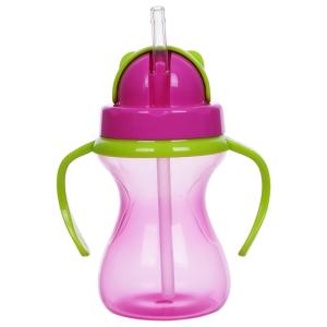 Quality Soft Flexible BPA Free 9oz 290ml Baby Sippy Cup wholesale