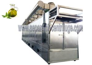 Durable Industrial Conveyor Belt Dryer Machine  Continuous Tunnel Dryer For Hemp Leaves