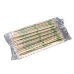 9" Disposable Round Bamboo Chopsticks with OPP Packing