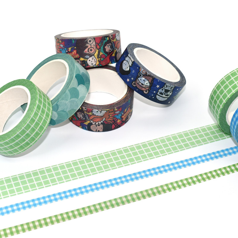 Multipurpose Colourful Washi Tape With No Residue