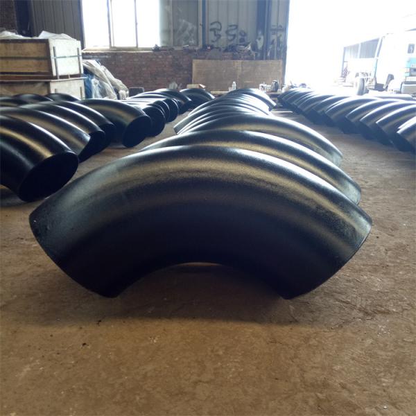 Cheap WPL6 Carbon Steel Pipe Fittings Butt Weld 90 Degree LR Elbow Seamless Sch80 for sale