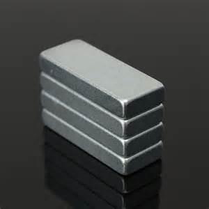 Quality N42 20x15x4mm Galvanized Block Sintered NdFeB Magnet wholesale