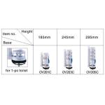 Flush Valve Silicon Seal Dual Flush AdjustableToilet Repair Kits Fitting Parts