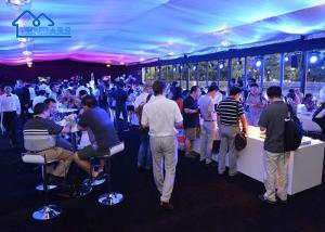 Quality Big Customized Outdoor Aluminum Alloy Wedding Party Tent With Soft PVC Walls For Sale wholesale