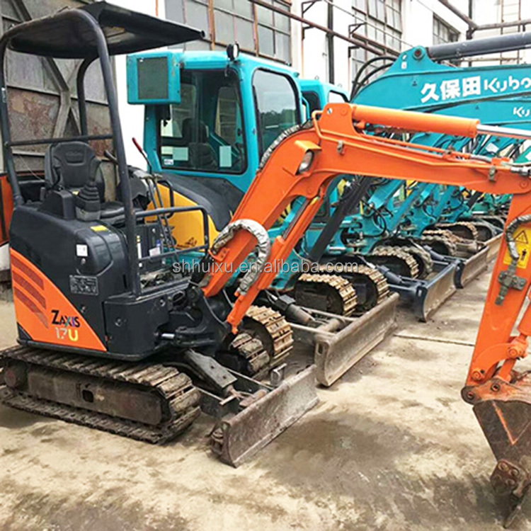 Hitachi hot sale Second hand Small Crawler Excavator good condition HITACHI 17 used mini digger