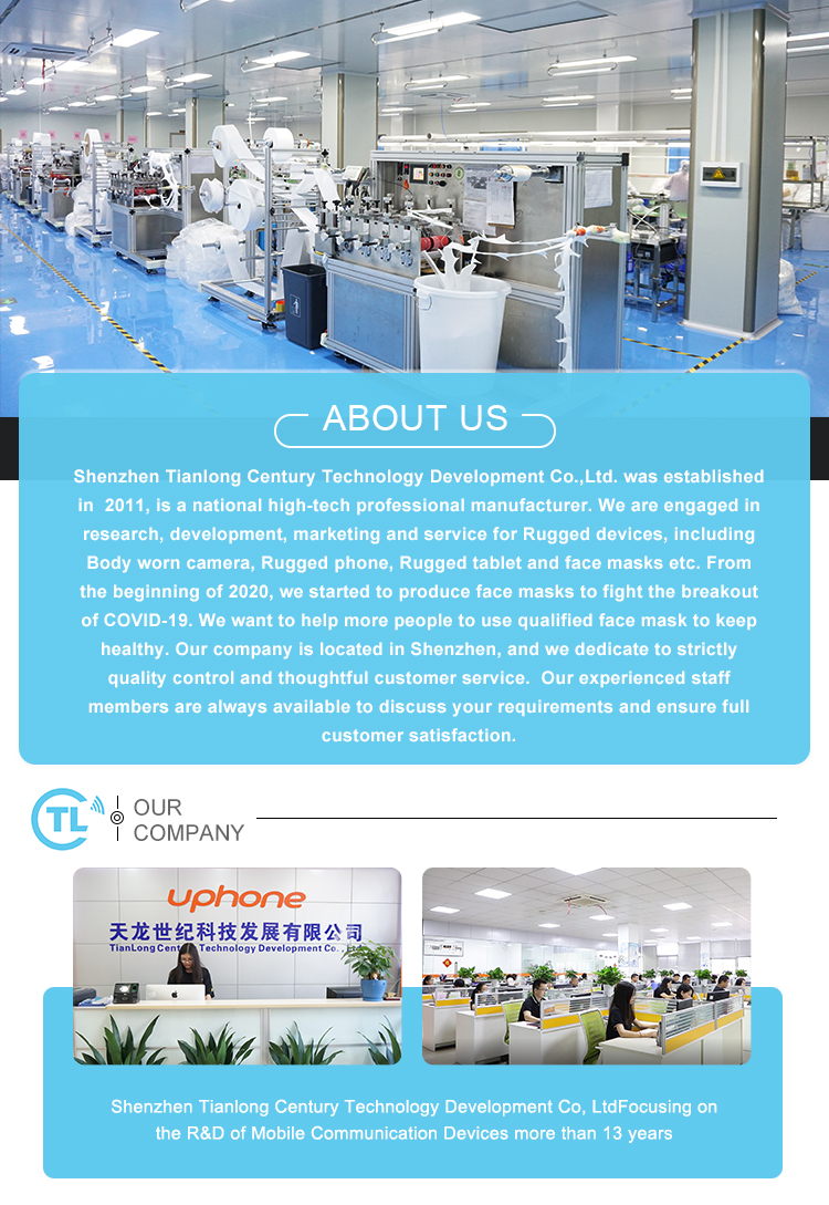 White List Product CE Certificates FFP2 5 Layers Disposable KN95 Face Mask