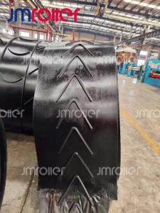 Quality Patterned Conveyor Belt Delivers Smooth Transport of Loose Bulk Materials wholesale