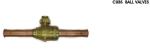 CUBS CBV Type Refrigeration Compressor Parts Brass Ball Valve CBV12S