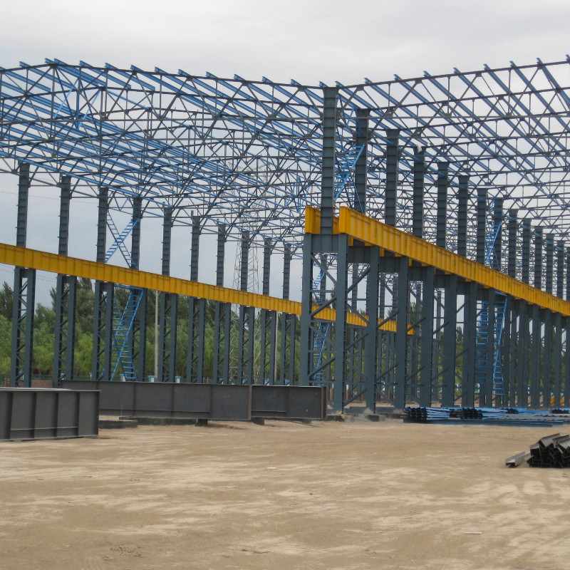 Prefabricated Light Steel Structure Factory Price Peru Projects Warehouse Factory Building Toll Station Q235 Q345