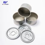 Mussel / Pineapples Tin Round Box D73mm Tin Can Food Packaging