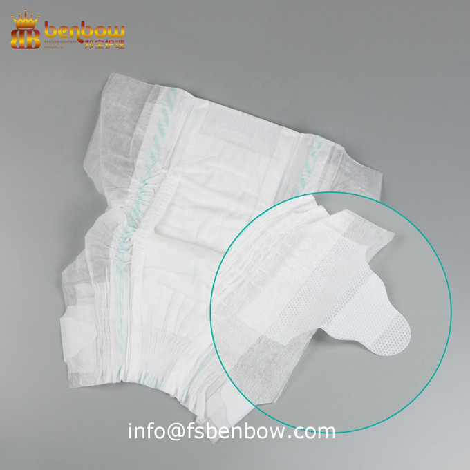 Chemical free diaposable B grade baby diaper