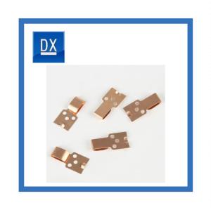 Quality Copper Stamping Electronic Connector Clips Polished Surface wholesale