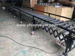 Telescopic Flexible Powered, Motorized Roller Rubber Conveyor