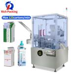 Automatic Cartoning Machine Vertical Bottle Tube Box Packing Cartoner