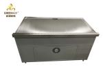 Induction Heating Indoor Teppanyaki Grill Upper Exhaustion Double Burners