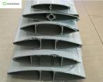 High Strength Industrial Aluminum Profile , Door Aluminium Louver Profile