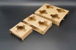 Disposable Take Away Cardboard Paper Cup Holder Boba Bubble Tea Paper Cup Holder