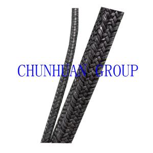 China Solvents Resilience Asbestos Black Graphite Ptfe Packing on sale