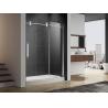 Buy cheap Sliding shower door with stainless steel 304 wheel,handle,sliding rail,curved from wholesalers