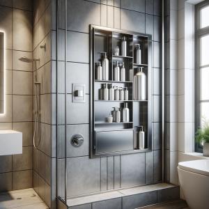 Quality 304 / 316 Stainless Steel Niche The Perfect Storage Solution for Showers wholesale