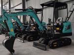 Brand New 1.7ton Crawler Digger Agriculture Excavator Pilot Control ET20 Mini