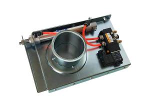 Quality 200mm Diameter Ductwork System Air - Tight Pneumatic Blast Gates wholesale
