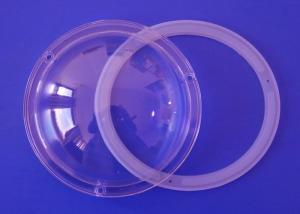 Quality 200W 300W Transparent Plastic LED Cover 168MM Dia With Gasket wholesale