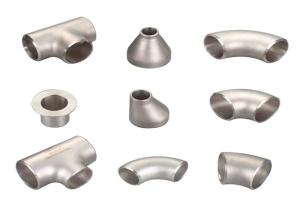 China CNC Machining Titanium Elbow Pipe Fitting Ti Parts 45° 90° ASTM B363 WPT2 on sale