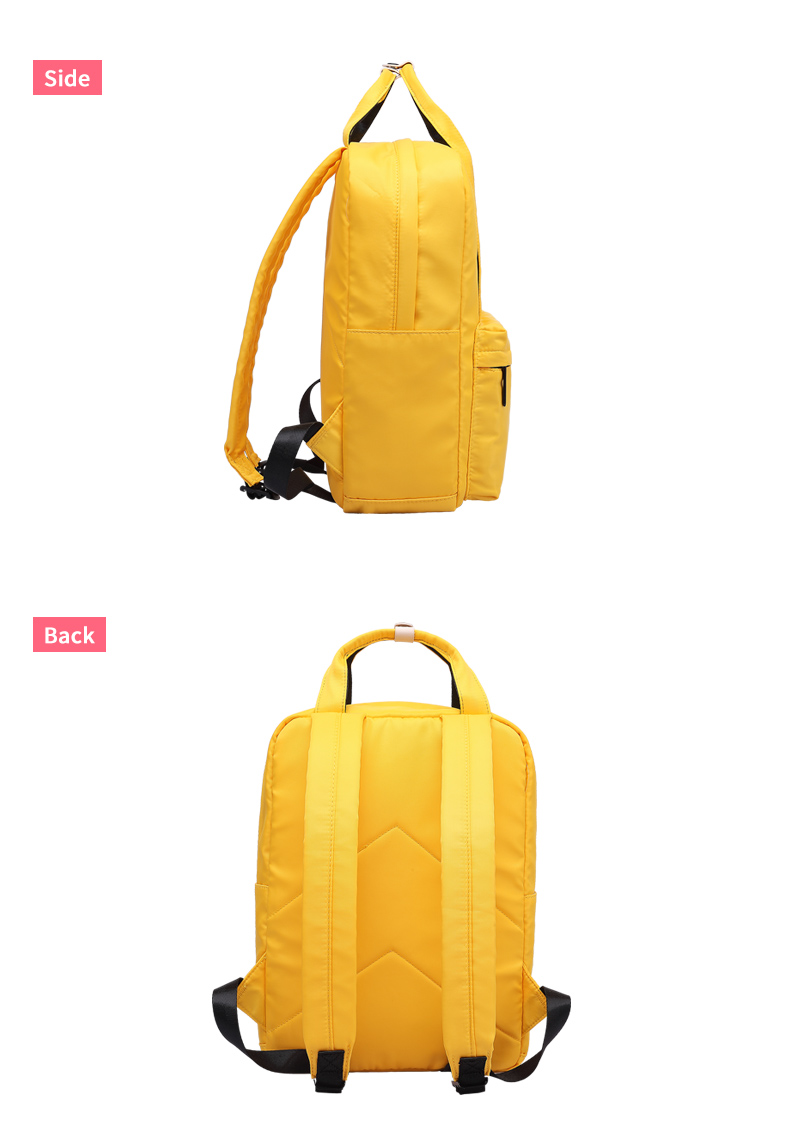 Hot sale custom logo women fashion waterproof light backpack school bags