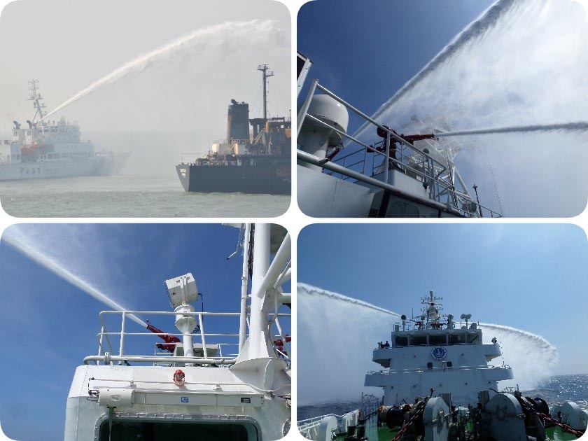 CCS Approved 600m3/h 1/4 FIFI Marine External Fire Fighting FI-FI System