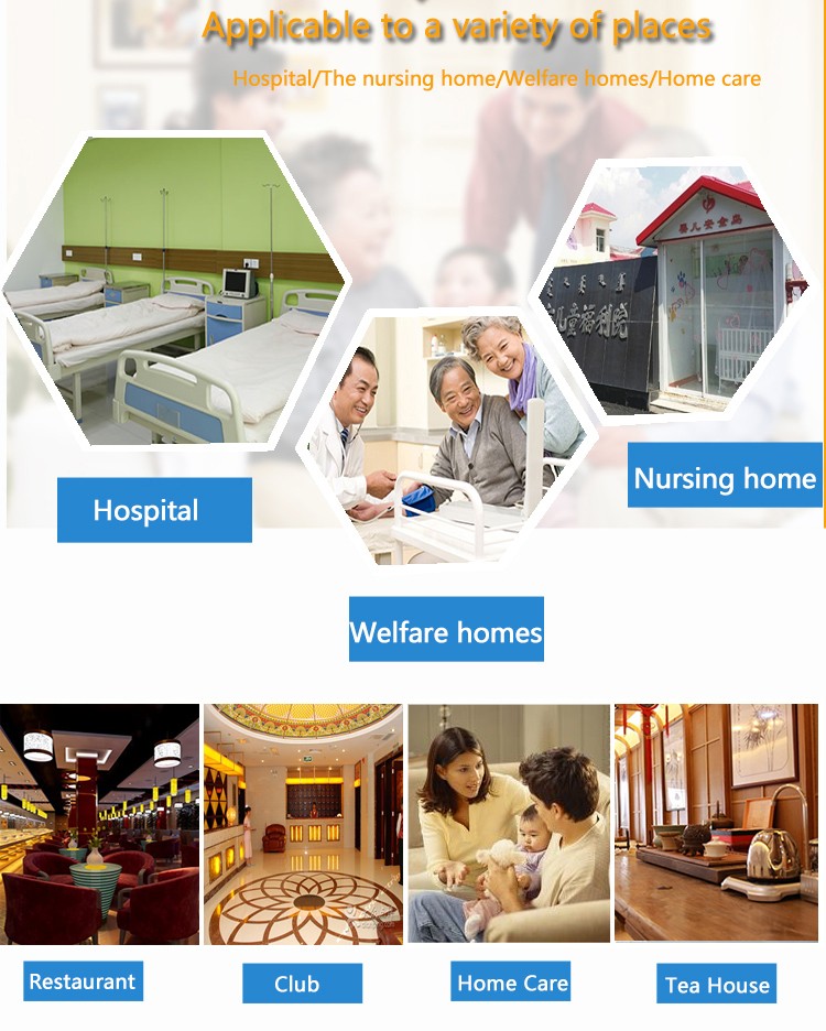 Hospital Wireless Pager Remote Panic Alarm Button System
