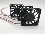 60 Mm Computer Cooling Fans Ball Bearing 12V DC Plastic Housing Low Noise