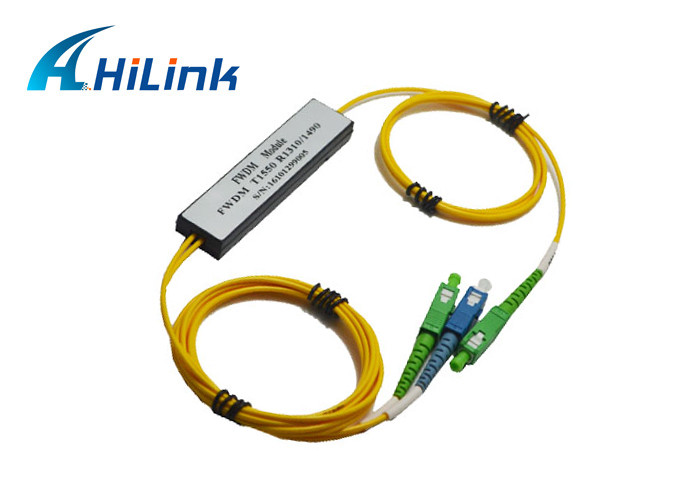 FWDM Filter Passive WDM Fiber Optic FC ST APC UPC For System Monitoring