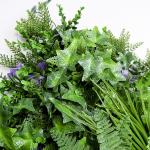 3D Artificial Plants Classy Leaves Wall 30mm Garden Outdoor Decor Dustproof
