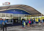 1000 People Party Tent Outdoor Event Tent With Glass Wall 20x50m Aluminum Tent